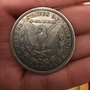 Morgan silver 1921 coin